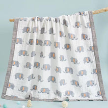 Load image into Gallery viewer, Baby 6 Layers Muslin Cotton Swaddle Breathable Blankets freeshipping - Tyche Ace
