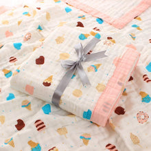 Load image into Gallery viewer, Baby 6 Layers Muslin Cotton Swaddle Breathable Blankets freeshipping - Tyche Ace
