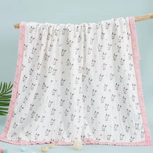 Load image into Gallery viewer, Baby 6 Layers Muslin Cotton Swaddle Breathable Blankets freeshipping - Tyche Ace
