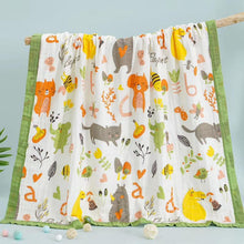 Load image into Gallery viewer, Baby 6 Layers Muslin Cotton Swaddle Breathable Blankets freeshipping - Tyche Ace

