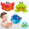 Baby Amazing Cartoon Animals Automatic Bubble Blower Music Bath Toys freeshipping - Tyche Ace