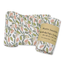 Load image into Gallery viewer, Baby Bamboo Cotton Breathable Soft Muslin Wrap Blankets freeshipping - Tyche Ace
