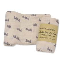 Load image into Gallery viewer, Baby Bamboo Cotton Breathable Soft Muslin Wrap Blankets freeshipping - Tyche Ace
