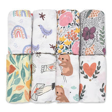 Load image into Gallery viewer, Baby Bamboo Cotton Breathable Soft Muslin Wrap Blankets freeshipping - Tyche Ace
