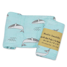 Load image into Gallery viewer, Baby Bamboo Cotton Breathable Soft Muslin Wrap Blankets freeshipping - Tyche Ace
