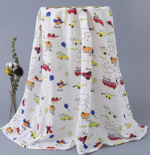 Baby Bamboo Cotton Diaper Gauze Muslin Swaddle Blankets freeshipping - Tyche Ace
