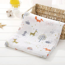 Load image into Gallery viewer, Baby Bamboo Cotton Diaper Gauze Muslin Swaddle Blankets freeshipping - Tyche Ace

