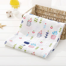 Load image into Gallery viewer, Baby Bamboo Cotton Diaper Gauze Muslin Swaddle Blankets freeshipping - Tyche Ace
