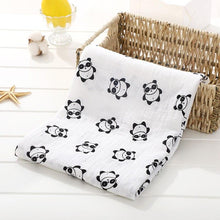 Load image into Gallery viewer, Baby Bamboo Cotton Diaper Gauze Muslin Swaddle Blankets freeshipping - Tyche Ace

