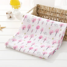 Load image into Gallery viewer, Baby Bamboo Cotton Diaper Gauze Muslin Swaddle Blankets freeshipping - Tyche Ace
