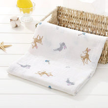 Load image into Gallery viewer, Baby Bamboo Cotton Diaper Gauze Muslin Swaddle Blankets freeshipping - Tyche Ace
