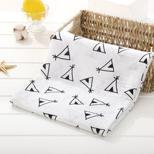 Load image into Gallery viewer, Baby Bamboo Cotton Diaper Gauze Muslin Swaddle Blankets freeshipping - Tyche Ace
