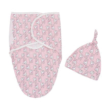 Load image into Gallery viewer, Baby Cotton Cocoon Swaddle Blanket +Cap Sleeping Sack Bedding freeshipping - Tyche Ace
