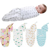 Baby Cotton Cocoon Swaddle Blanket +Cap Sleeping Sack Bedding freeshipping - Tyche Ace