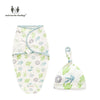 Baby Cotton Cocoon Swaddling Blanket Envelope Sleep Sack and Cap freeshipping - Tyche Ace