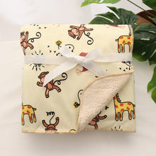 Load image into Gallery viewer, Baby Double Layer Coral Fleece Swaddle Envelope Stroller Wrap Blankets freeshipping - Tyche Ace
