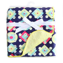 Load image into Gallery viewer, Baby Double Layer Coral Fleece Swaddle Envelope Stroller Wrap Blankets freeshipping - Tyche Ace

