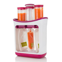 Load image into Gallery viewer, Baby Feeding Squeeze Fruit Juice Station Pouches Container Storage Kit freeshipping - Tyche Ace
