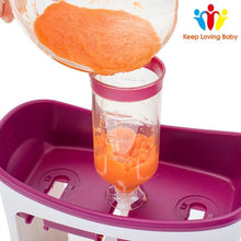 Load image into Gallery viewer, Baby Feeding Squeeze Fruit Juice Station Pouches Container Storage Kit freeshipping - Tyche Ace
