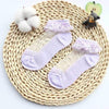 Baby Girls Silk Cute Lace Flower Mesh Non- Slip Socks freeshipping - Tyche Ace