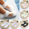 Baby Girls Silk Cute Lace Flower Mesh Non- Slip Socks freeshipping - Tyche Ace