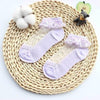 Baby Girls Silk Cute Lace Flower Mesh Non- Slip Socks freeshipping - Tyche Ace