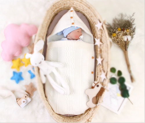 Baby Knitted Cocoon Swaddle Wrap Envelopes Sleep sacks freeshipping - Tyche Ace