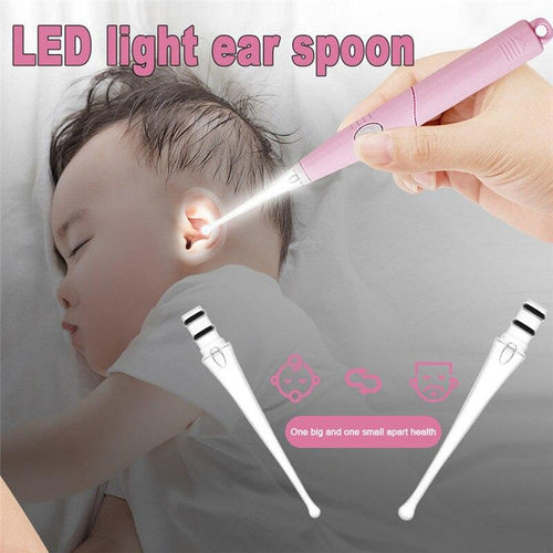 Baby Luminous Flashlight Ear Wax Removal Cleaning Tool freeshipping - Tyche Ace