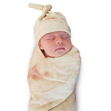 Load image into Gallery viewer, Baby Novelty Flour Burrito Tortilla  Envelope Sleeping Swaddle Wrap Hat Set freeshipping - Tyche Ace
