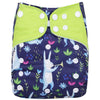 Baby Reusable Waterproof Digital Printed Cloth Adjustable Nappies freeshipping - Tyche Ace