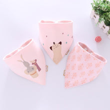 Load image into Gallery viewer, Baby Soft Cotton Cartoon Feeding Burp Saliva Towel  Bibs Cloths freeshipping - Tyche Ace
