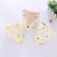 Load image into Gallery viewer, Baby Soft Cotton Cartoon Feeding Burp Saliva Towel  Bibs Cloths freeshipping - Tyche Ace
