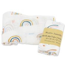 Load image into Gallery viewer, Baby Soft Gauze Breathable Bamboo Muslin Swaddle Wrap Blankets freeshipping - Tyche Ace
