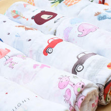 Load image into Gallery viewer, Baby Soft Gauze Breathable Bamboo Muslin Swaddle Wrap Blankets freeshipping - Tyche Ace
