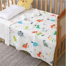 Load image into Gallery viewer, Baby Super Soft Cotton 6 Layer Blister Fabric Multi Design Muslin Swaddle Wrap Blankets freeshipping - Tyche Ace
