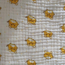 Load image into Gallery viewer, Baby Super Soft Cotton 6 Layer Blister Fabric Multi Design Muslin Swaddle Wrap Blankets freeshipping - Tyche Ace
