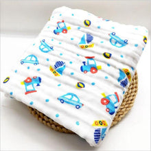 Load image into Gallery viewer, Baby Super Soft Cotton 6 Layer Blister Fabric Multi Design Muslin Swaddle Wrap Blankets freeshipping - Tyche Ace
