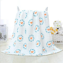 Load image into Gallery viewer, Baby Super Soft Cotton 6 Layer Blister Fabric Multi Design Muslin Swaddle Wrap Blankets freeshipping - Tyche Ace
