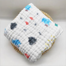 Load image into Gallery viewer, Baby Super Soft Cotton 6 Layer Blister Fabric Multi Design Muslin Swaddle Wrap Blankets freeshipping - Tyche Ace
