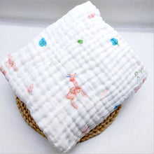 Load image into Gallery viewer, Baby Super Soft Cotton 6 Layer Blister Fabric Multi Design Muslin Swaddle Wrap Blankets freeshipping - Tyche Ace
