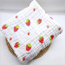 Load image into Gallery viewer, Baby Super Soft Cotton 6 Layer Blister Fabric Multi Design Muslin Swaddle Wrap Blankets freeshipping - Tyche Ace
