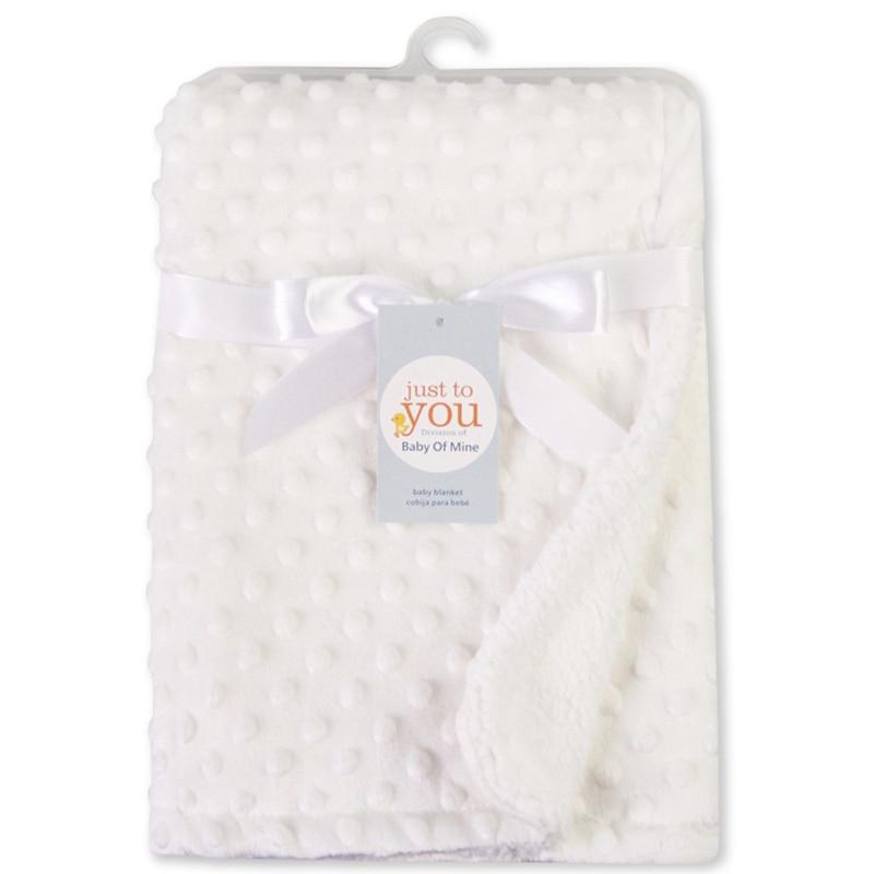 Baby Thermal Soft Cotton Fleece Swaddle Blanket freeshipping - Tyche Ace