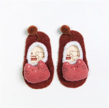 Load image into Gallery viewer, Baby Unisex Warm 3D Cartoon Non-slip Casual Slippers freeshipping - Tyche Ace
