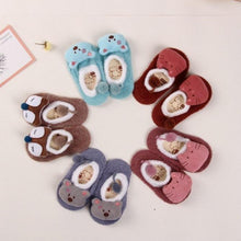 Load image into Gallery viewer, Baby Unisex Warm 3D Cartoon Non-slip Casual Slippers freeshipping - Tyche Ace
