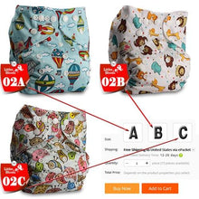 Load image into Gallery viewer, Baby Washable Reusable Cloth Pocket Nappy Diapers freeshipping - Tyche Ace
