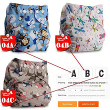 Load image into Gallery viewer, Baby Washable Reusable Cloth Pocket Nappy Diapers freeshipping - Tyche Ace
