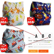 Load image into Gallery viewer, Baby Washable Reusable Cloth Pocket Nappy Diapers freeshipping - Tyche Ace
