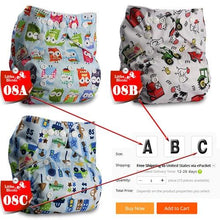 Load image into Gallery viewer, Baby Washable Reusable Cloth Pocket Nappy Diapers freeshipping - Tyche Ace
