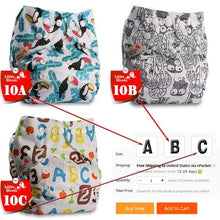 Load image into Gallery viewer, Baby Washable Reusable Cloth Pocket Nappy Diapers freeshipping - Tyche Ace

