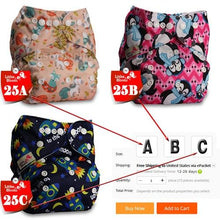 Load image into Gallery viewer, Baby Washable Reusable Cloth Pocket Nappy Diapers freeshipping - Tyche Ace

